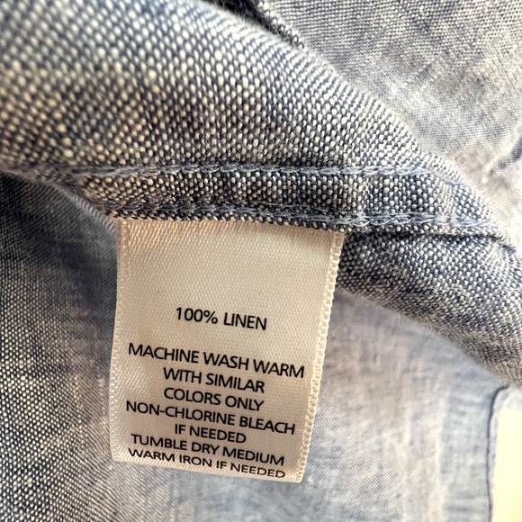 UNTUCKit Boys Linen Shirt - Picture 6 of 6